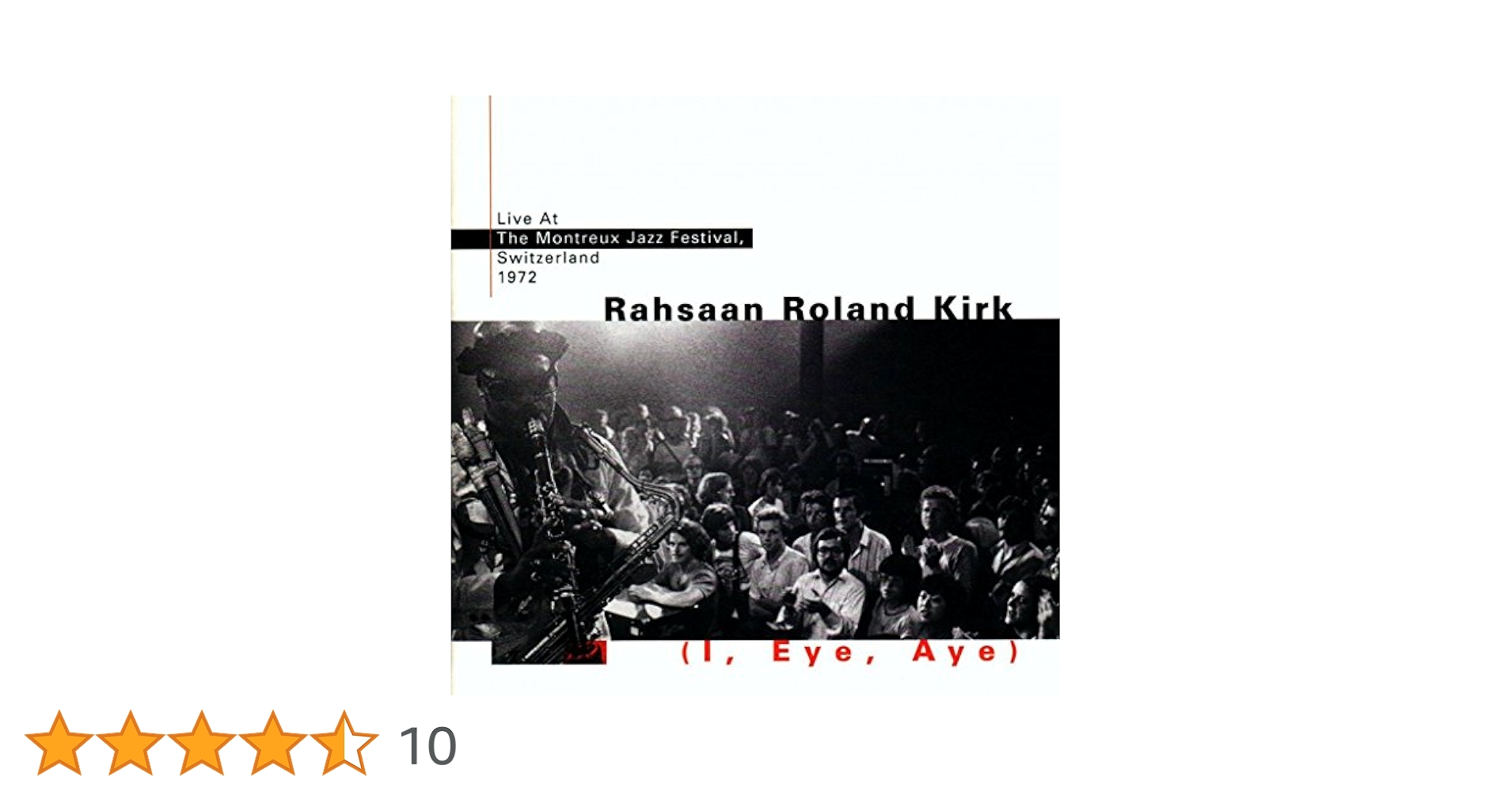 Amazon.co.jp: I, Eye, Aye: Live At Montreux Jazz Festival